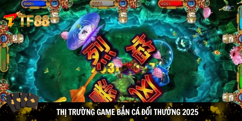 Thị trường game bắn cá đổi thưởng 2025