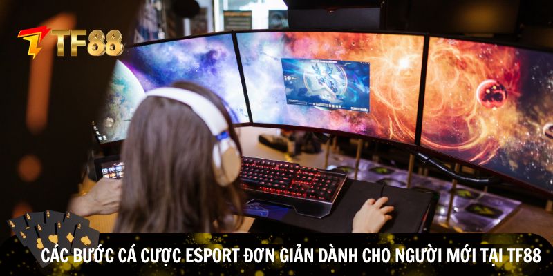 Các bước cá cược eSport đơn giản cho người mới