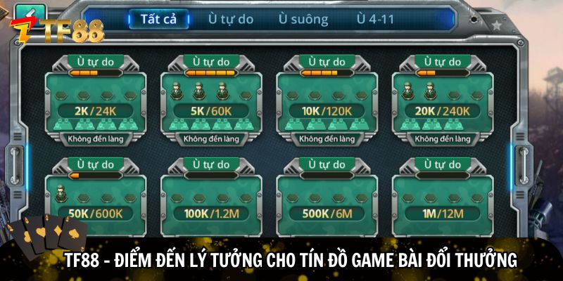 Điểm đến lý tưởng cho tín đồ game bài đổi thưởng
