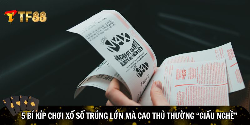 Bí kíp chơi xổ số trúng lớn mà cao thủ áp dụng